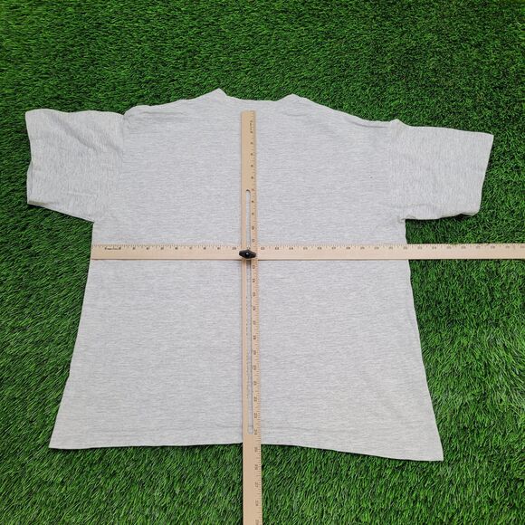 Vintage University-of Hawaii Shirt L/XL 22x24 Gray Cropped - Picture 3 of 13